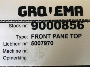 Liebherr Fensterglas